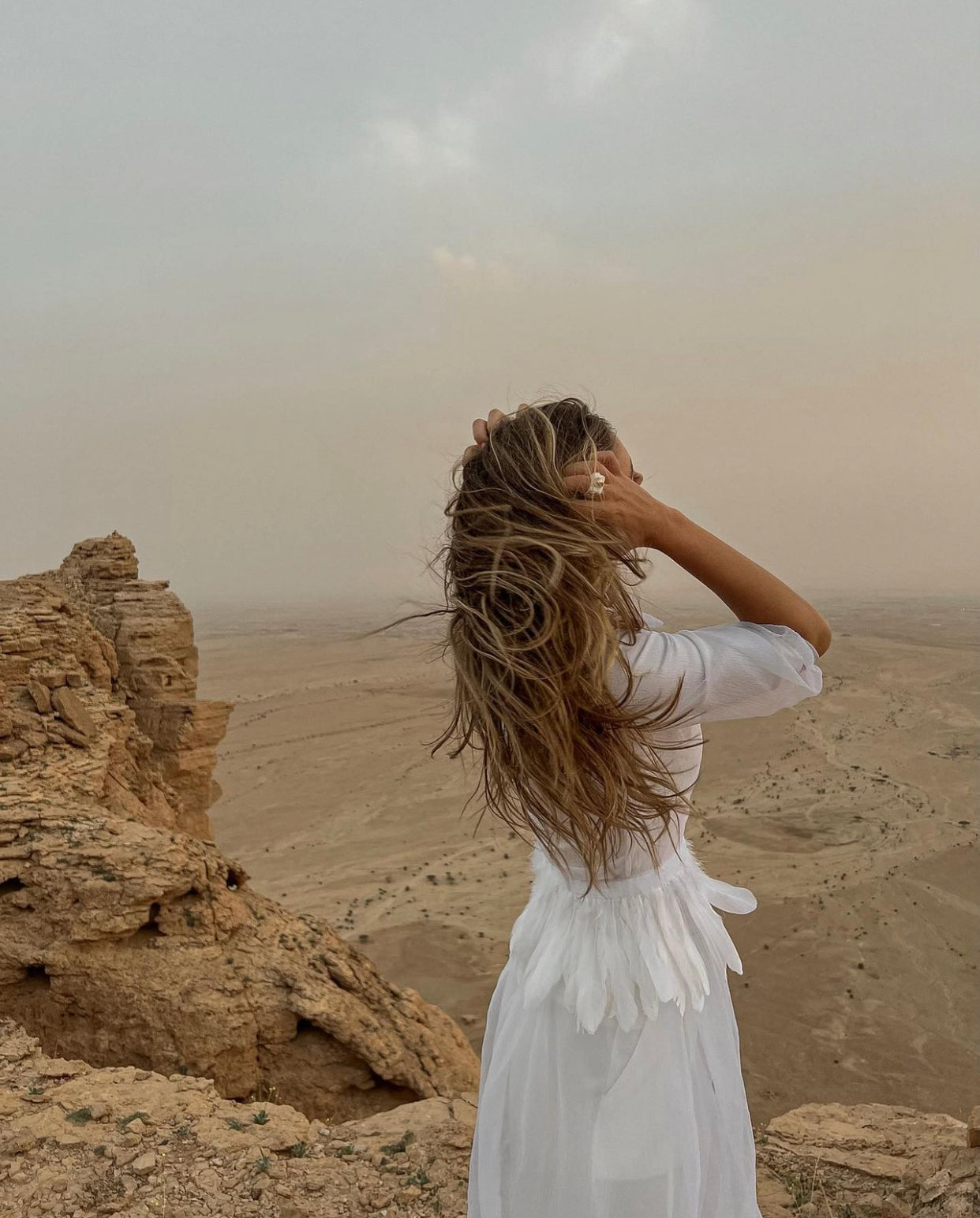 Пардесю Sefora с естествени пера