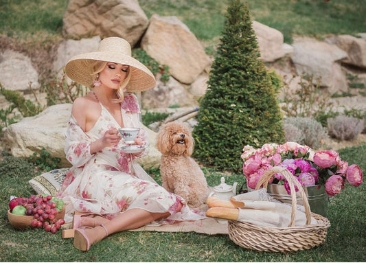 Пардесю 𝐀𝐮𝐫𝗼𝐫𝐚 на цветя